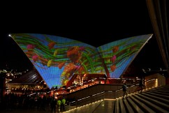 Indigenous stories light up Sydney Opera House
