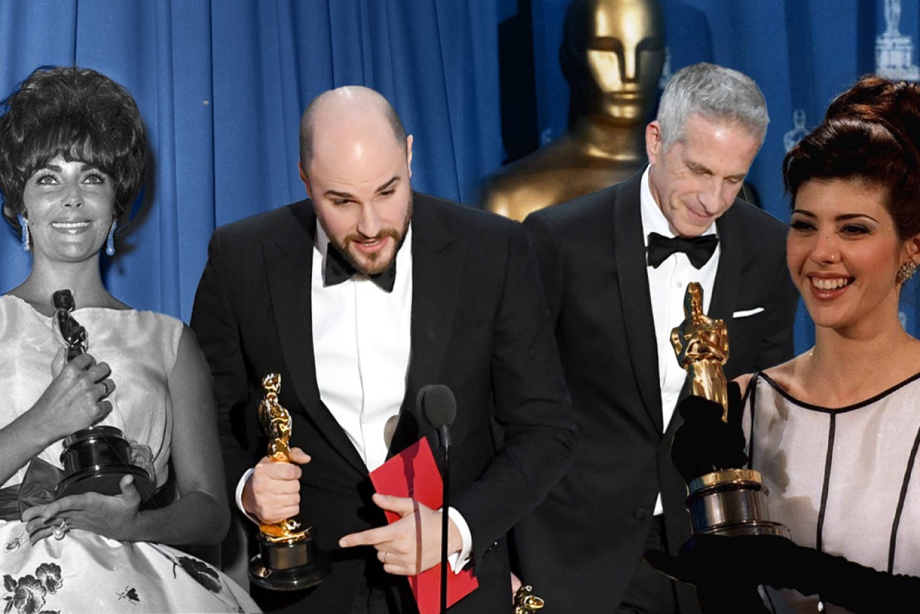 Elizabeth Taylor's win came amid some heated headlines.