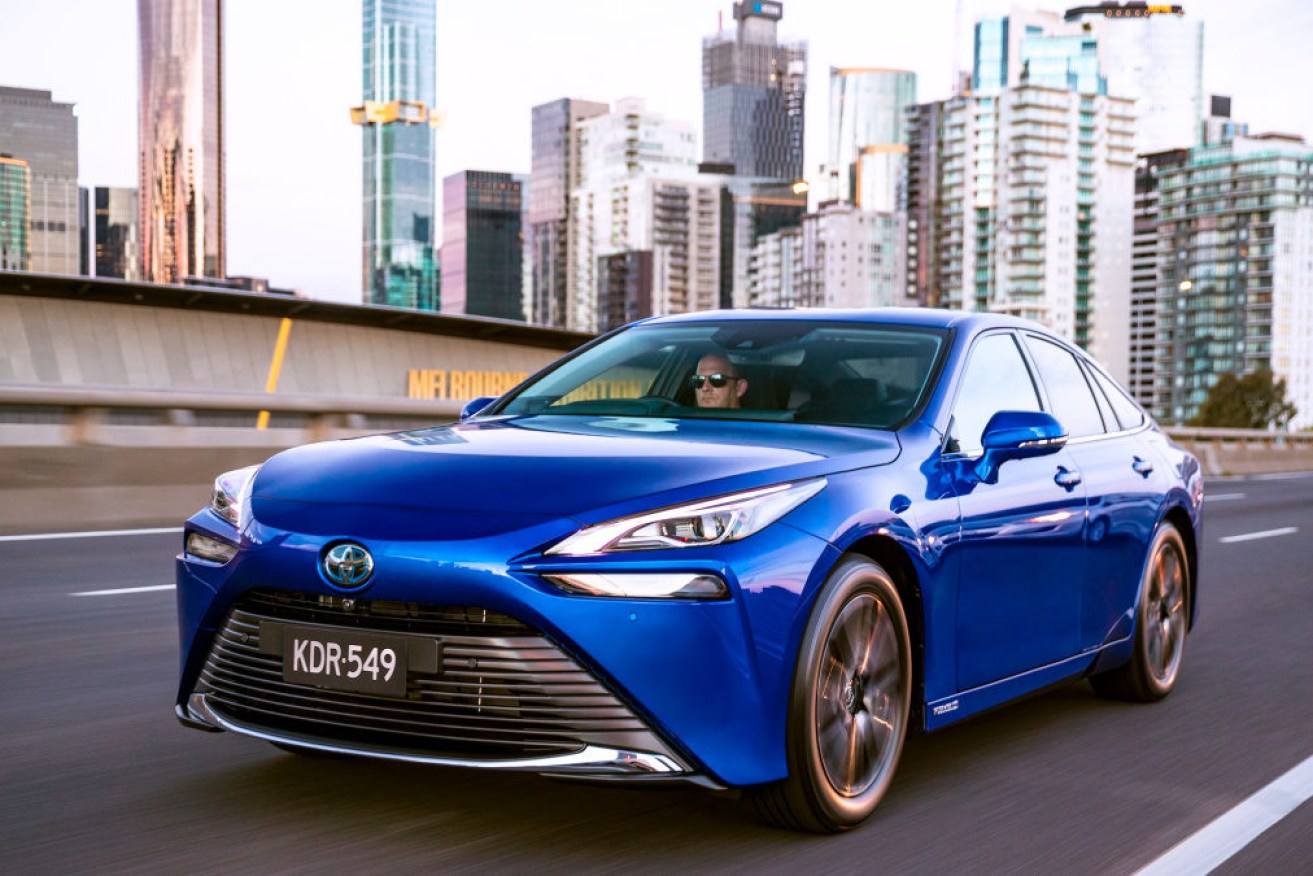 The new, hydrogen-fuelled Toyota Mirai is an exciting first for Australian roads.