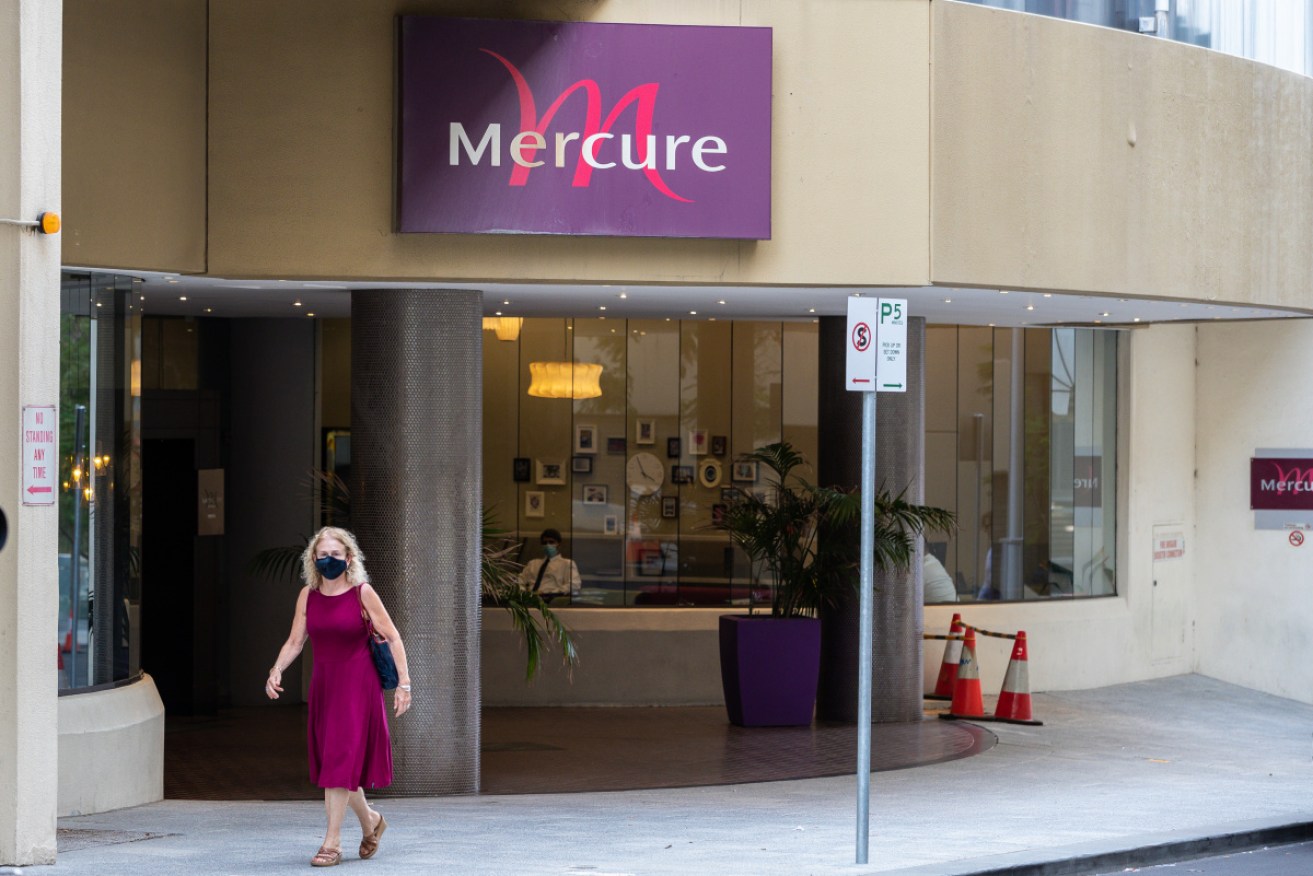 The Mercure is one of three Perth hotels that will be struck off WA's quarantine list.
