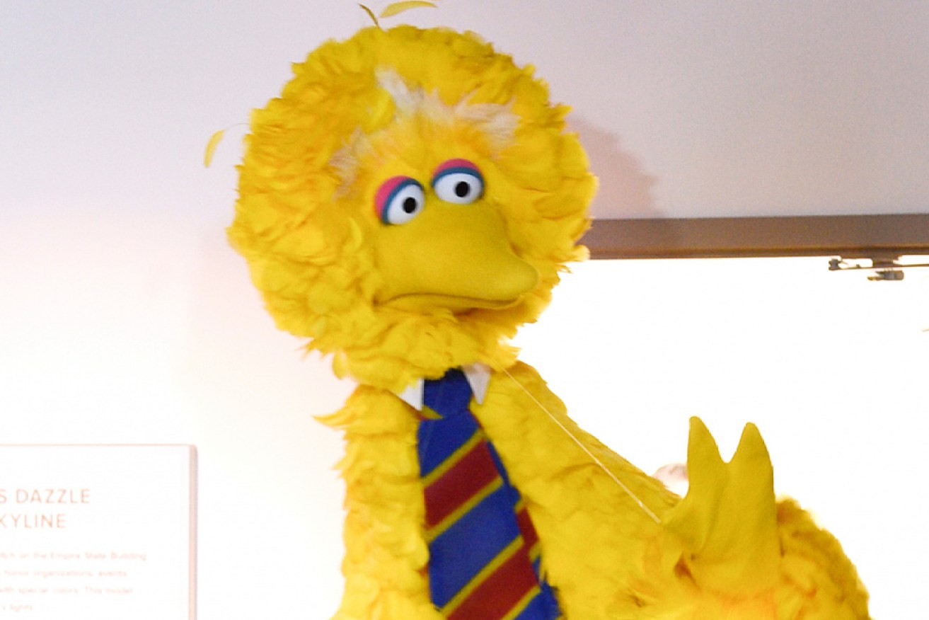 The bright yellow Big Bird costume disappeared earlier this week but was returned on Wednesday.