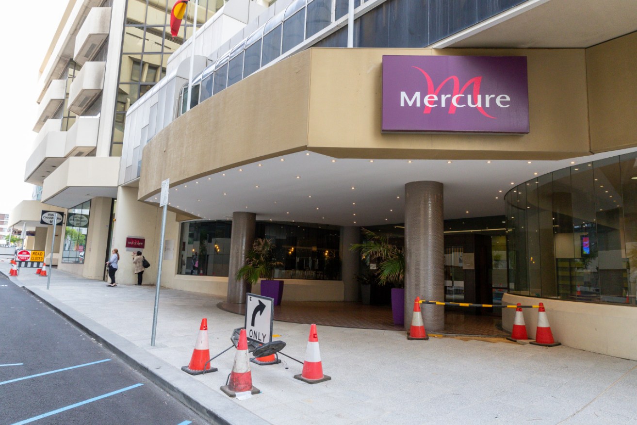 Perth's Mercure where the COVID virus slipped from room to room.