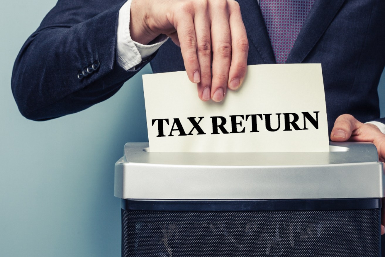 A think tank wants to eliminate tax returns for nine million people.  