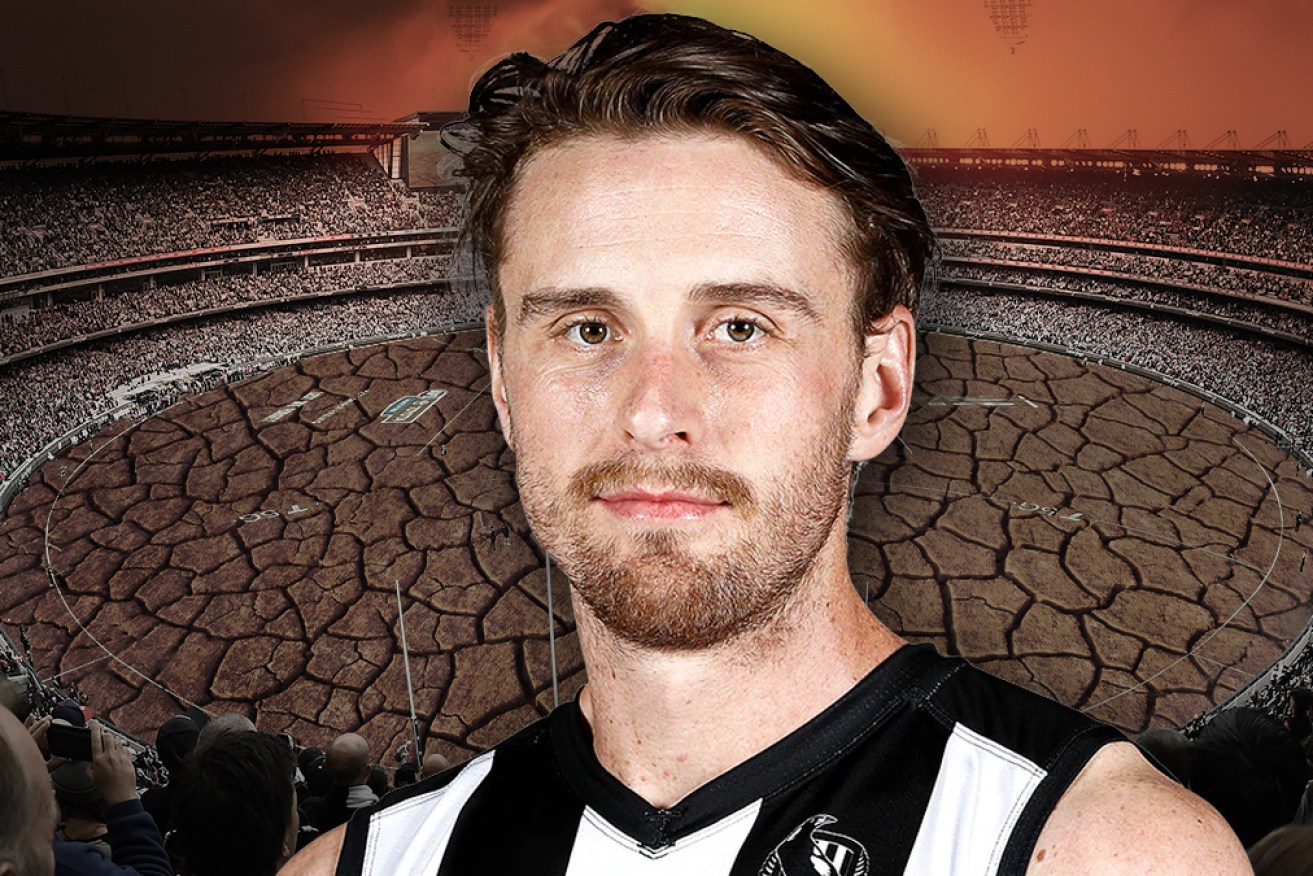 AFL player Jordan Roughead says athletes, fans and clubs hold power in the fight against climate change.