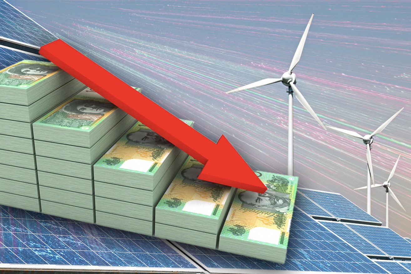 Energy prices are falling, but not at a fast enough rate.