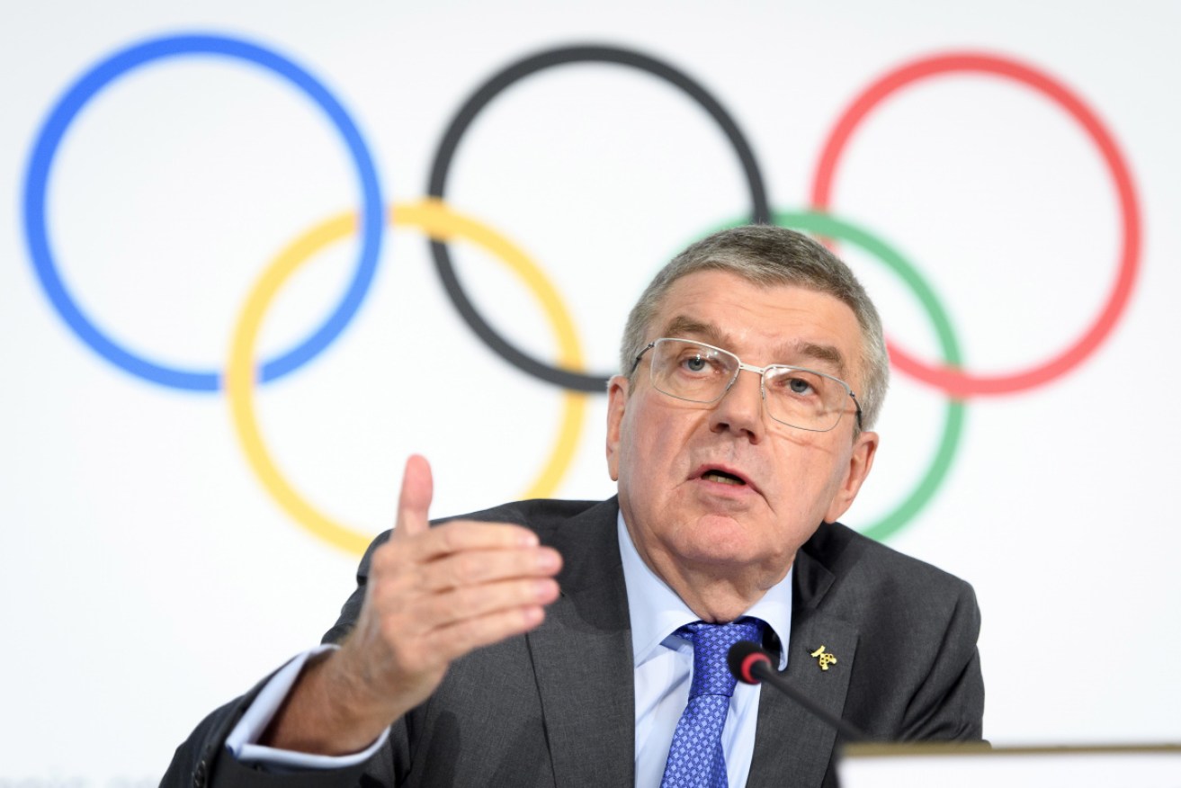 IOC president Thomas Bach says he is committed to holding a safe Games in Tokyo.