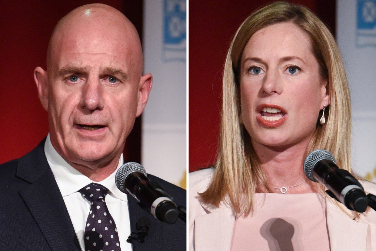 Current Premier Peter Gutwein and Labor's Rebecca White take their parties to the polls this weekend.