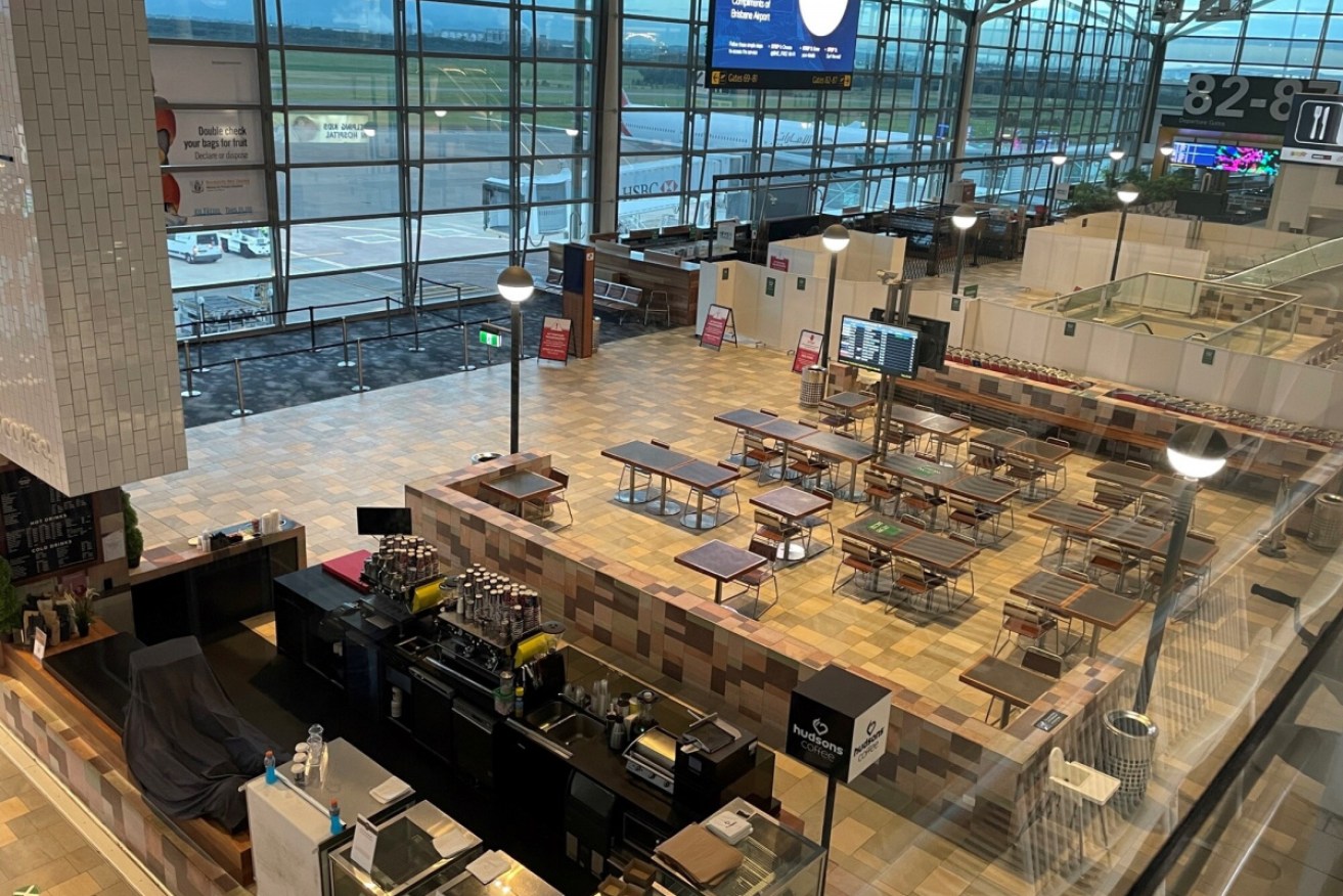 Empty airports mean empty pockets for travel agents.