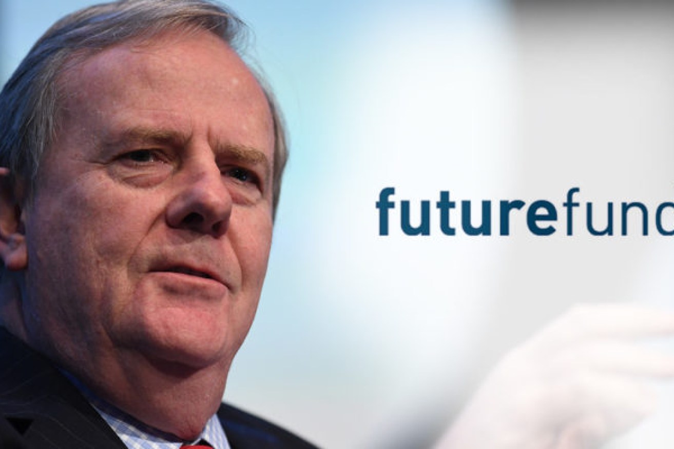 Peter Costello said the Future Fund had grown in assets by $16 billion in the last year.