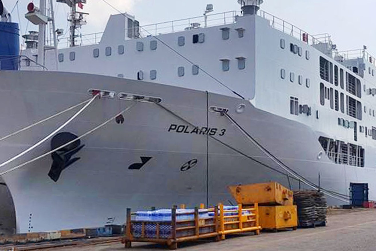 The crew of the livestock carrier are reportedly claiming asylum in Australia.