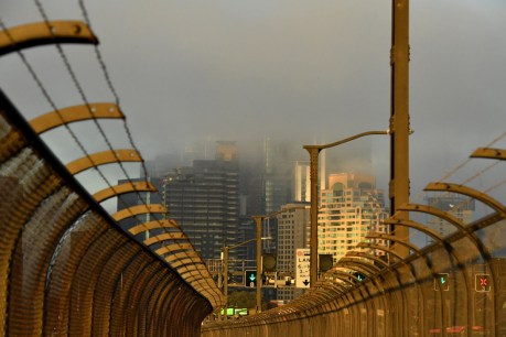 Ferries cancelled, traffic alert as smoke, fog shroud Sydney