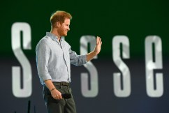 Harry delivers passionate vaccine speech in US