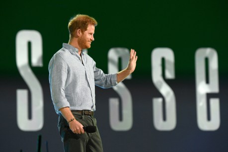 Harry delivers passionate vaccine speech in US