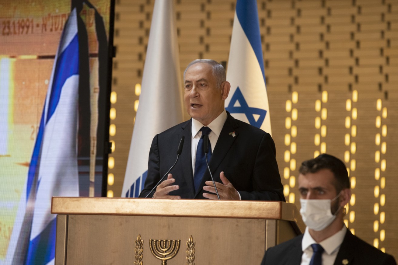 Benjamin Netanyahu' could be pushed into opposition for the first time in 12 years. Photo: AP