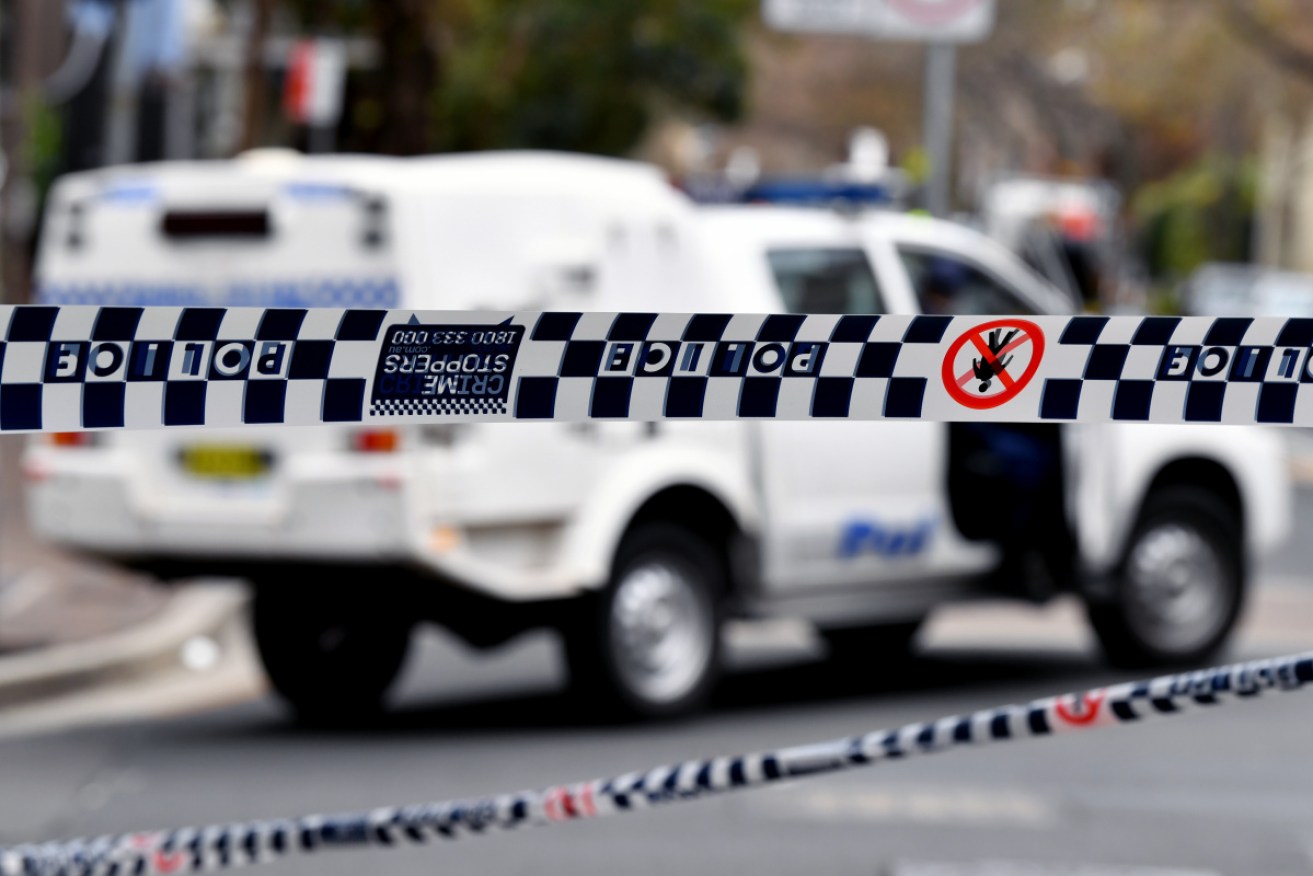 A teenager has been stabbed in the stomach at a western Sydney high school and police say they are questioning a 14-year-old school boy about the attack.