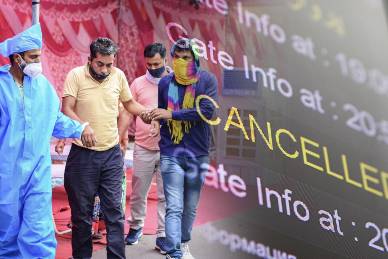Kids stranded in India have been unable to board repatriation flights, it has been revealed.
