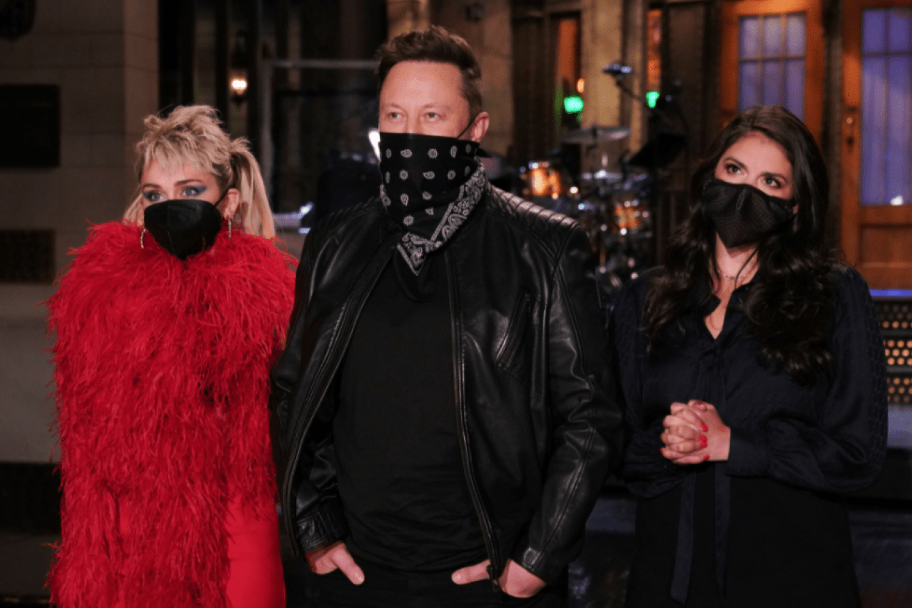Miley Cyrus also guest starred alongside Elon Musk and Cecily Strong.