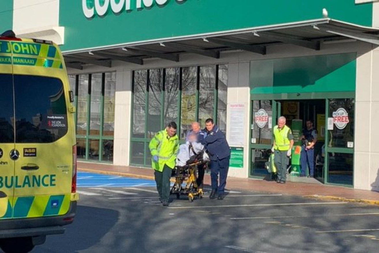 New Zealand police said several people had been injured and one person had been taken into custody. 