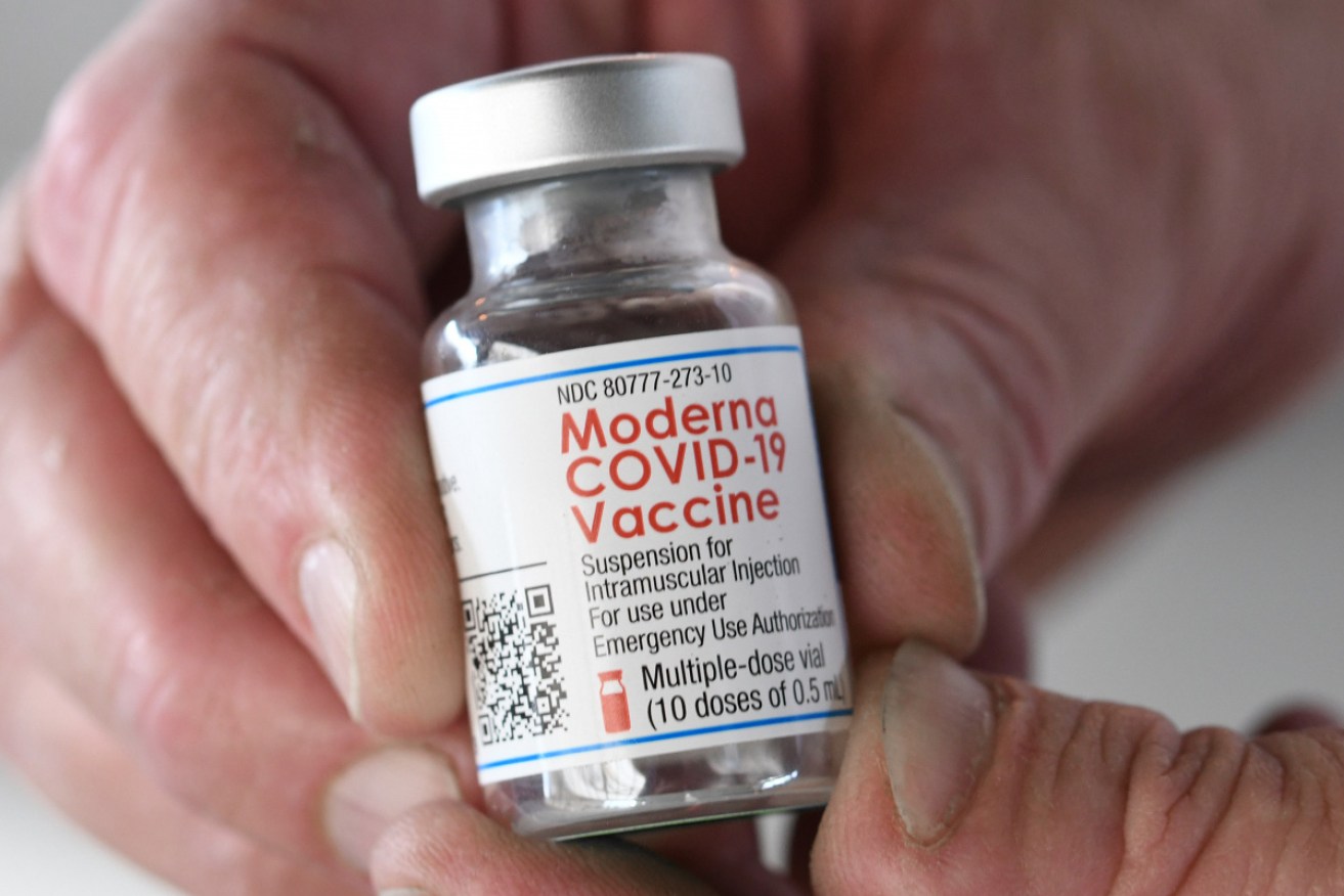 Moderna's COVID-19 vaccine will be available in Australia this month.