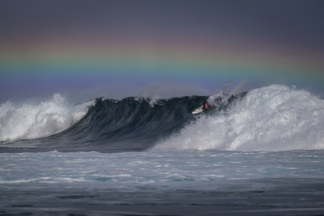 World Surf League event organisers are monitoring the situation. 