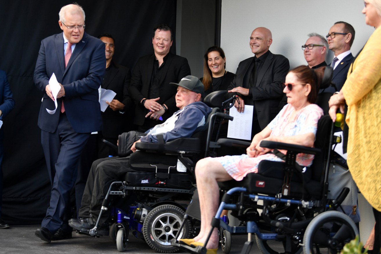 Scott Morrison says 'we need to be better' to get disabled Australians vaccinated. 