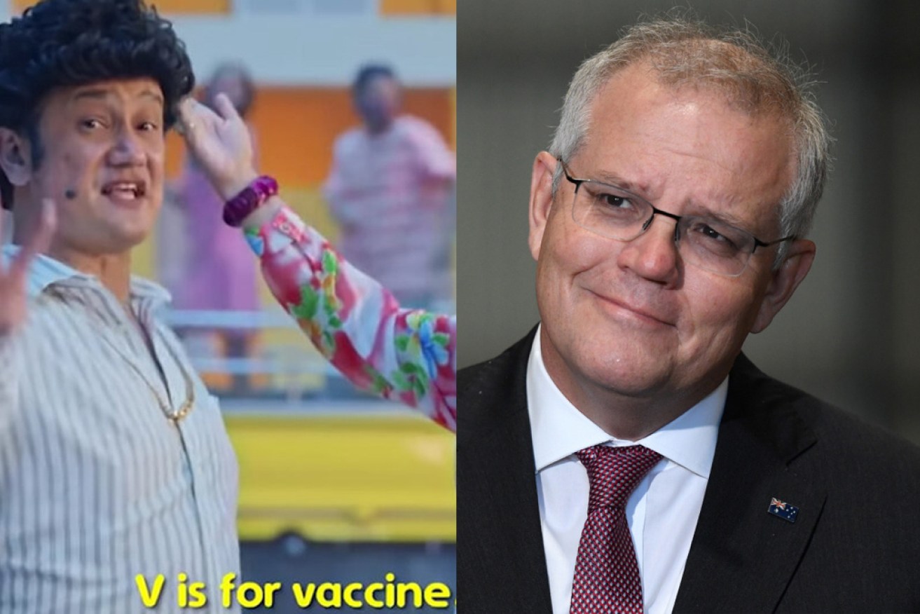 There are calls for a Singapore-style vaccine campaign in Australia to help hesitancy.