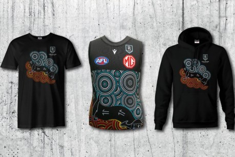 Artist claims Port Adelaide AFL Indigenous round jumper is a rip-off of her artwork
