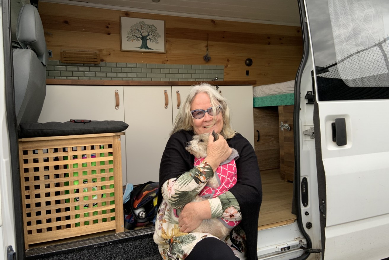 After children, divorce, surgeries and a pandemic, Margaret Linley, with Ree, has found freedom in her van.