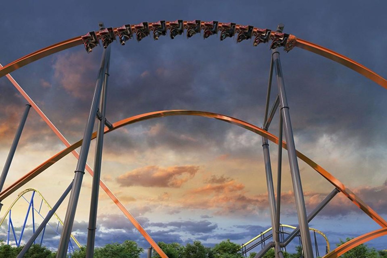 The Jersey Devil rollercoaster is guaranteed to stun passengers.