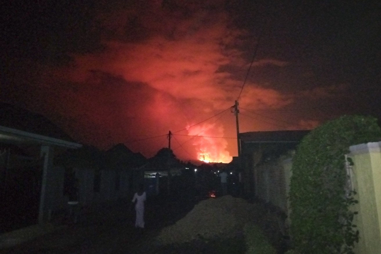 At least 22 people have died after Mount Nyiragongo in the Democratic Republic of Congo erupted.