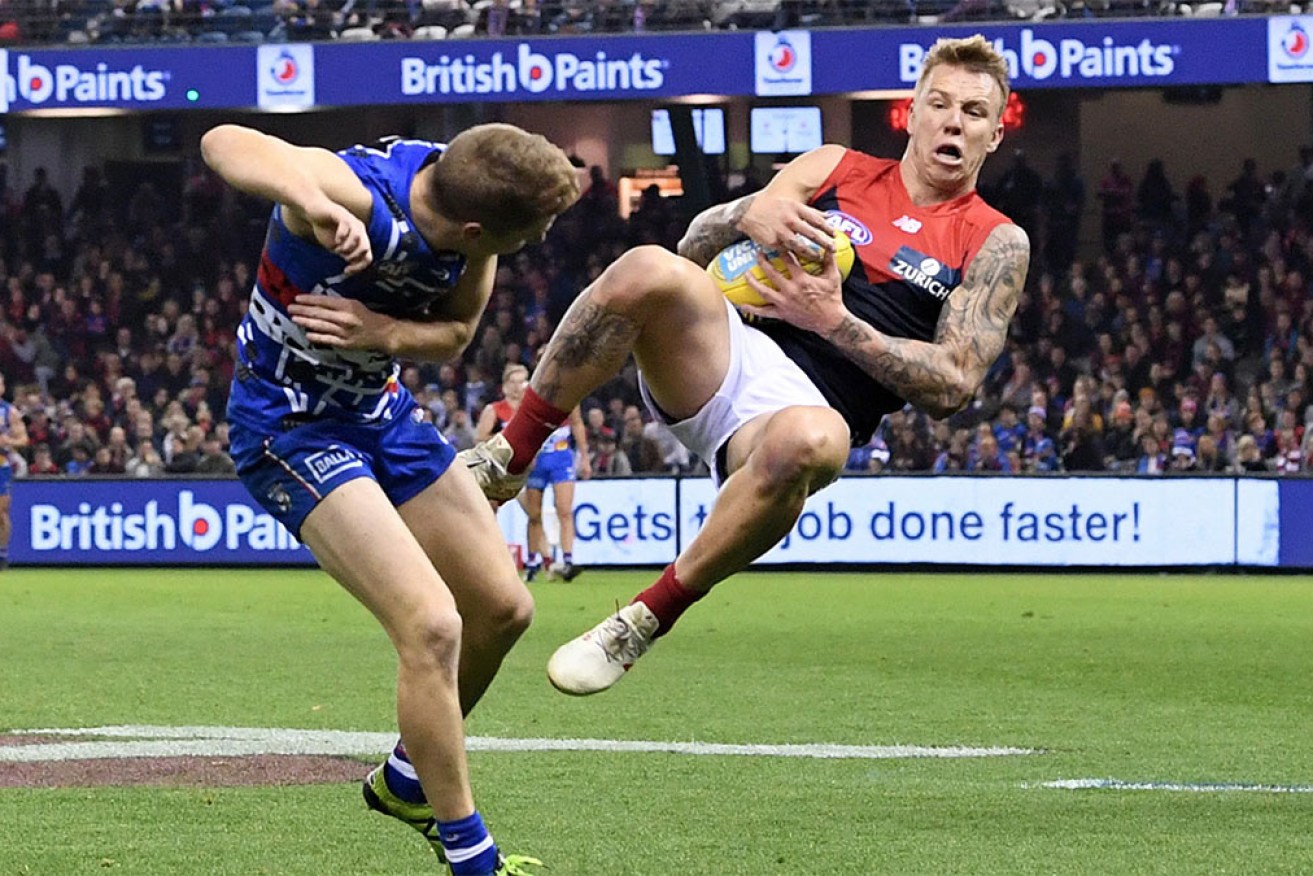 Western Bulldogs' game against Melbourne is the match of the round but the Bulldogs have had COVID tests.