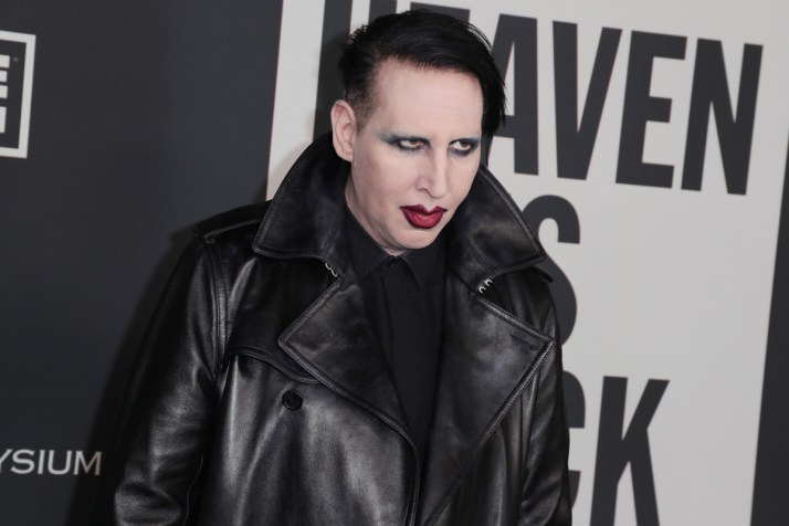 Arrest warrant issued for Marilyn Manson