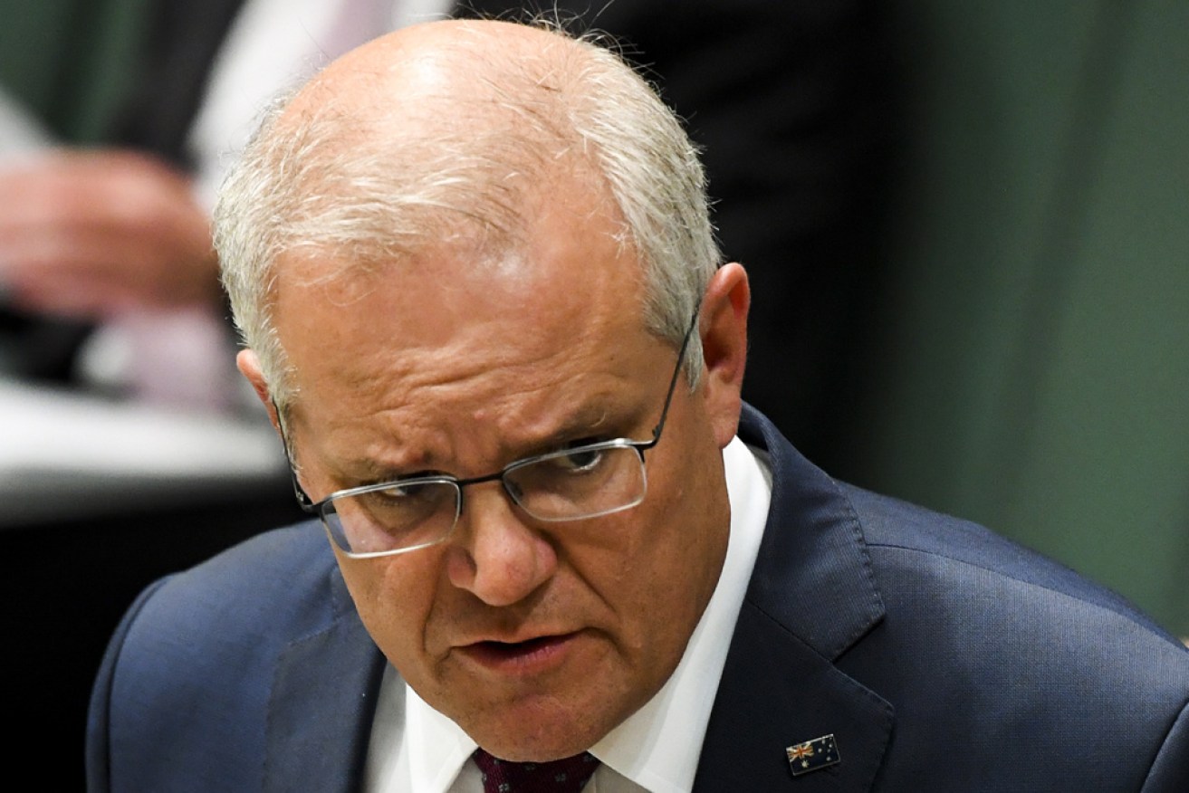 Scott Morrison has rebuffed suggestions of links to the QAnon conspiracy theories.