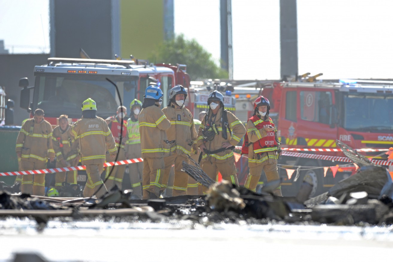 Max Quartermain was flying four people to King Island when his plane crashed near Essendon Airport.
