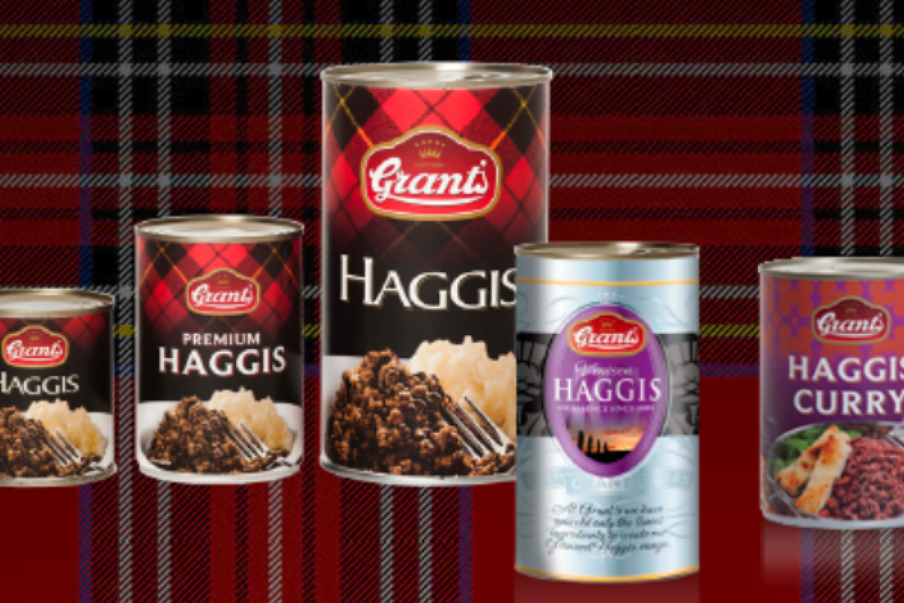 Scots don't need to worry about losing the domestic haggis market to Australian imports.