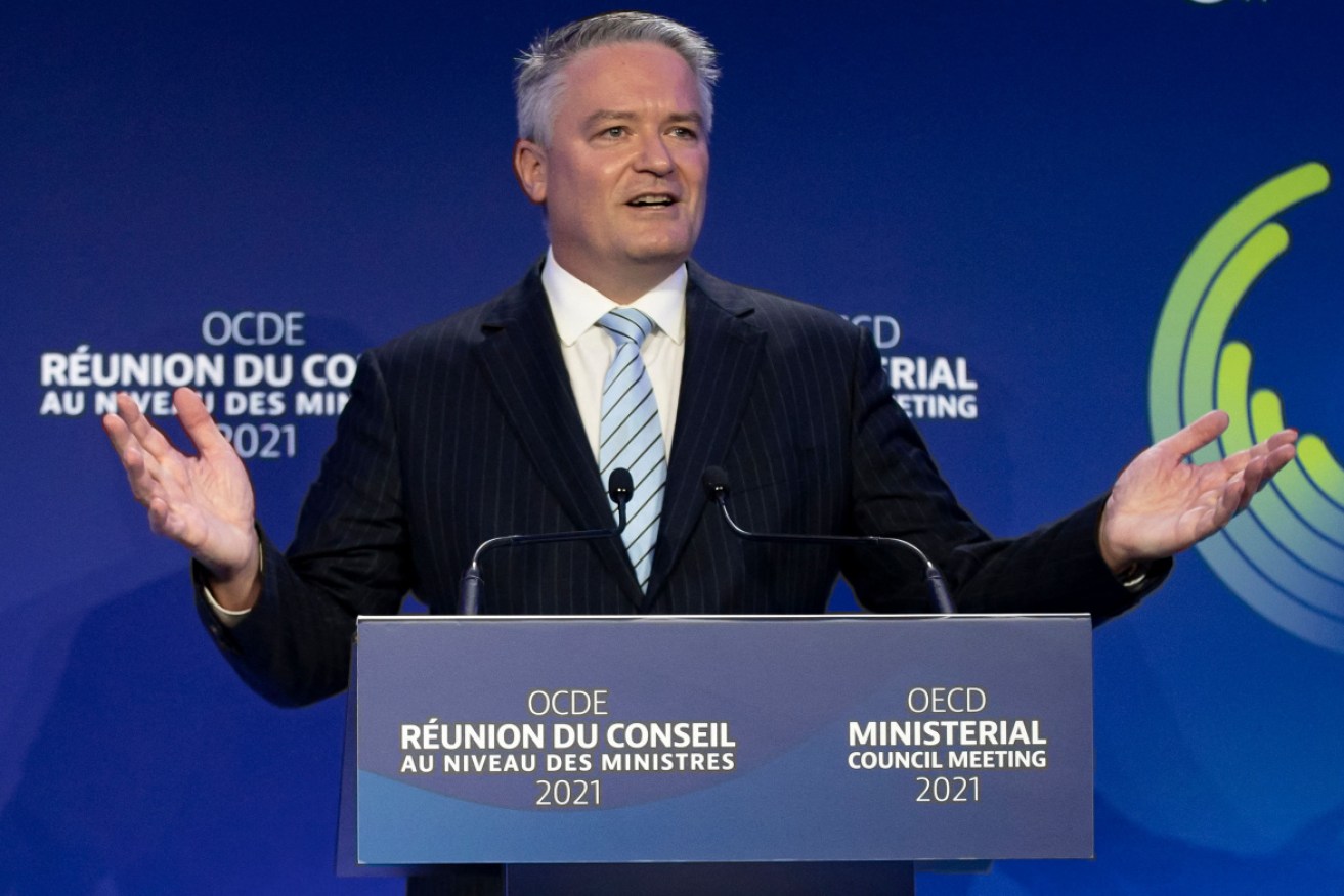 When he took over at the  OECD,, Mr Cormann singled out climate change as a top priority.
