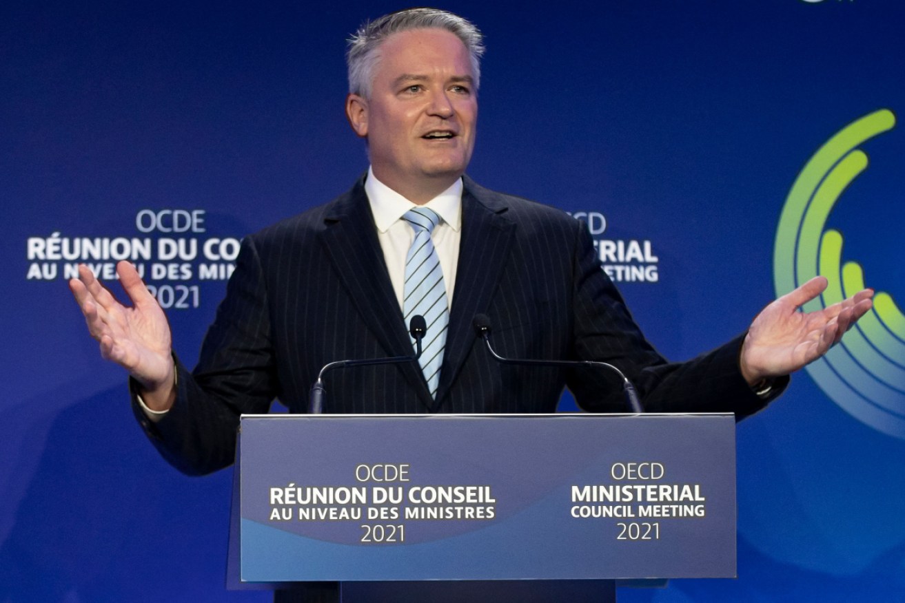 When he took over at the OECD,, Mr Cormann singled out climate change as a top priority.