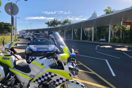 Sunshine Coast Airport arrivals confused and angry at police &#8216;invasion of privacy&#8217;