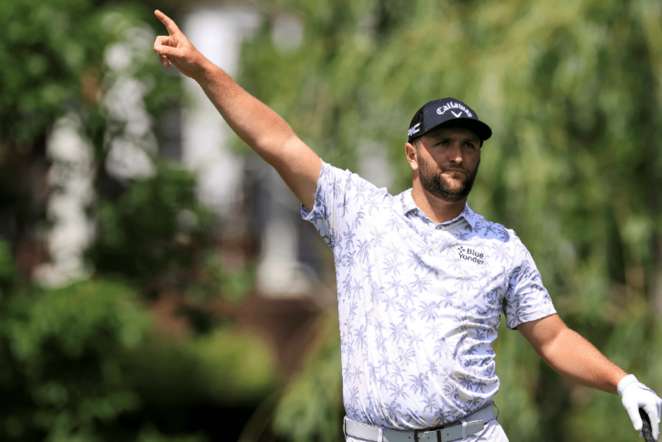 Jon Rahm's game was on fire when PGA officials told him a positive COVID test obliged them to boot him from the Memorial tournament.