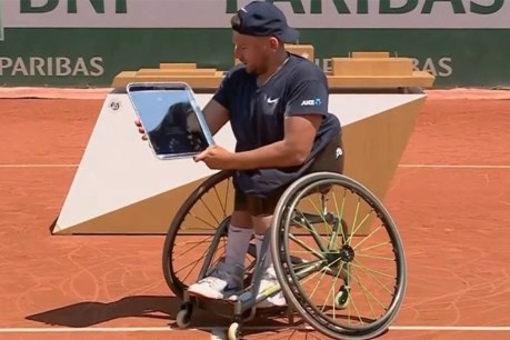 Dylan Alcott wins third straight French Open title