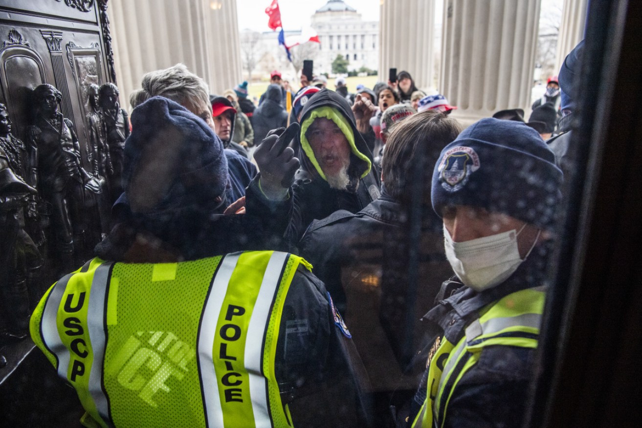 A man has been jailed for 46 months for his part in the January 6 US Capitol insurrection.