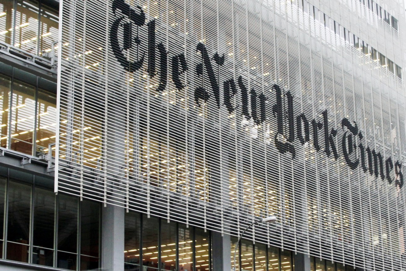 <i>The New York Times</i> is among the news websites that have gone down around the globe.
