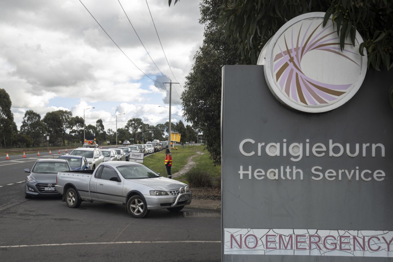 Craigieburn residents have been urged to get tested for COVID after a bump in cases in their area.