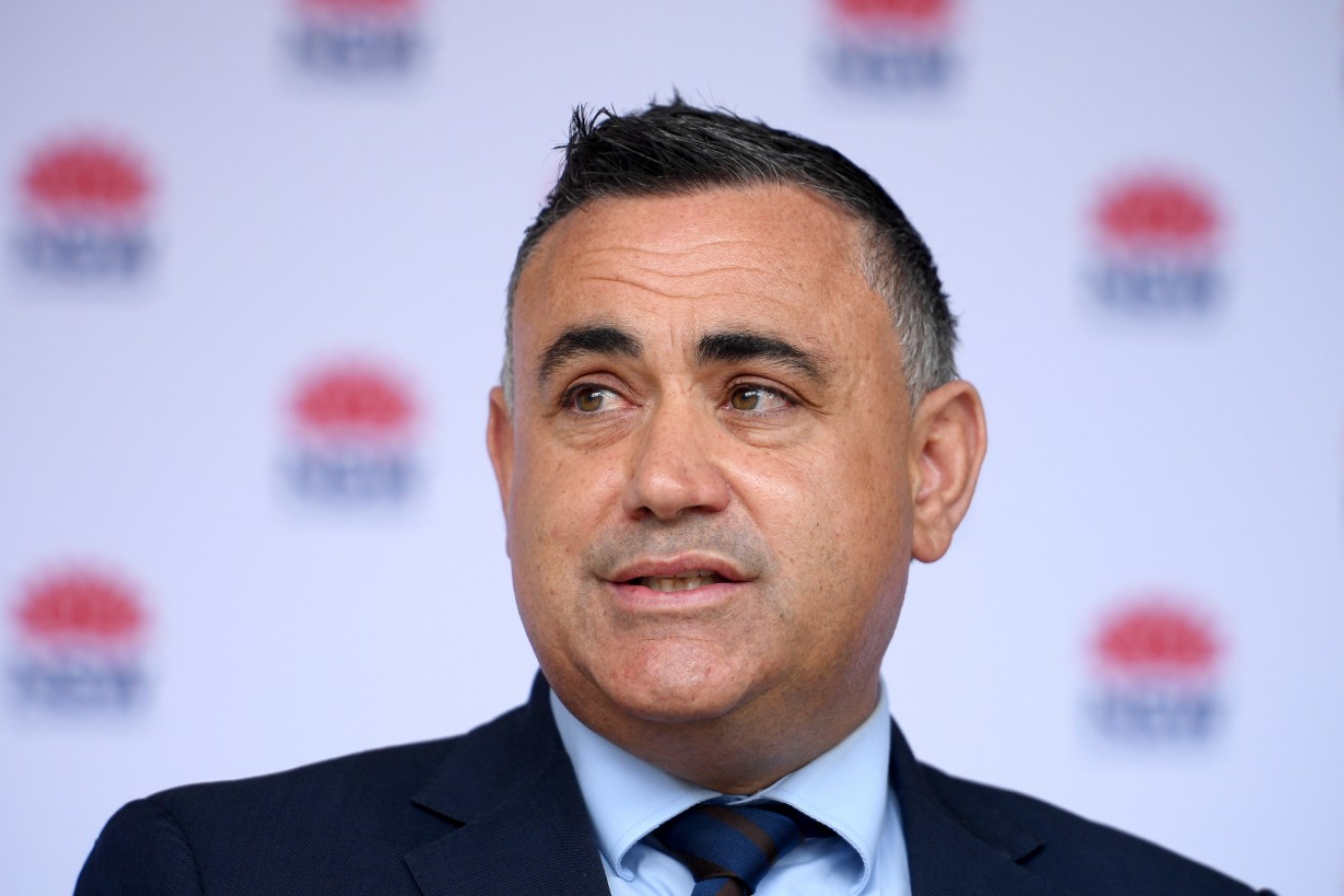 John Barilaro  is heading to the US amid labor claims that it's a case of jobs for Coalition mates. <i>Photo: AAP</i>