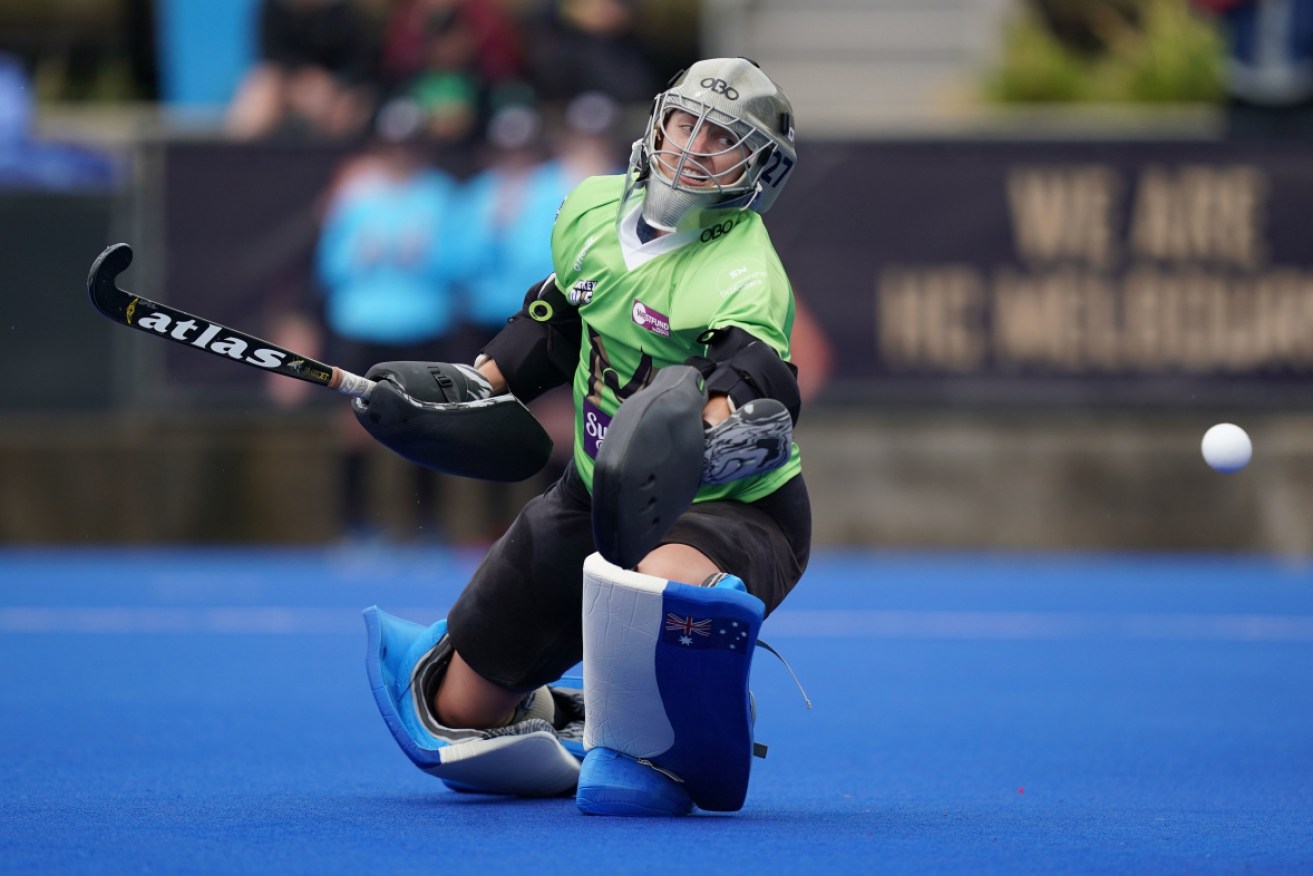 Goalkeeper Rachael Lynch is among the 16-player Hockeyroos squad named for Tokyo Olympic Games.
