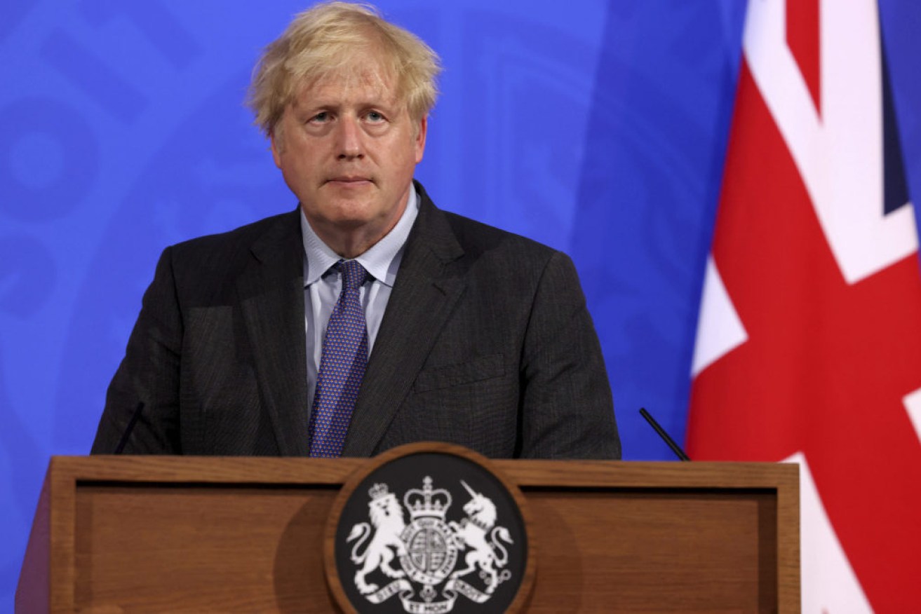 British PM Boris Johnson says no UK ministers or officials will attend the WInter Olympics.