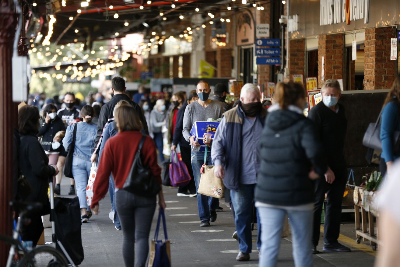 Thousands of people visited the market during Saturday's exposure period.