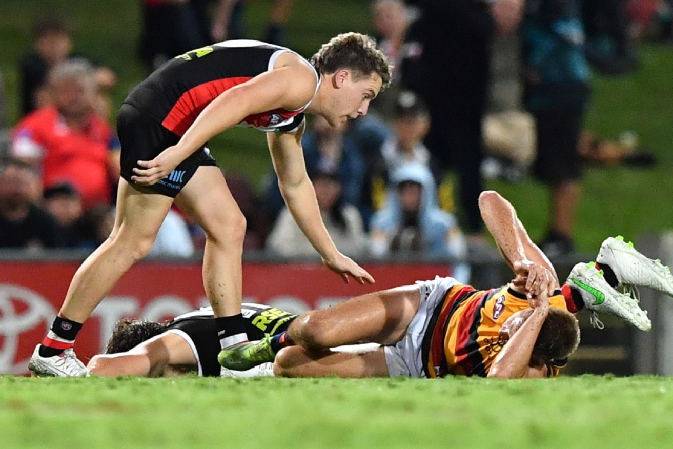 David Mackay is free to play in Adelaide's next game after being cleared of rough conduct.