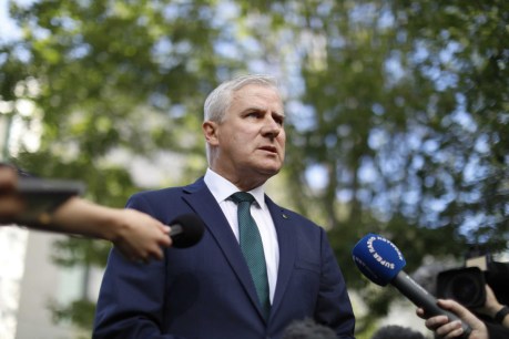 Michael McCormack says he won&#8217;t be distracted by talk of Nationals leadership challenge from Barnaby Joyce