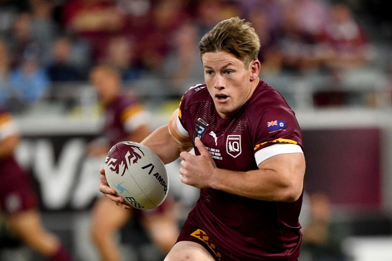 Harry Grant's injury playing for Melbourne Storm has him in doubt for the Maroons in Origin II.